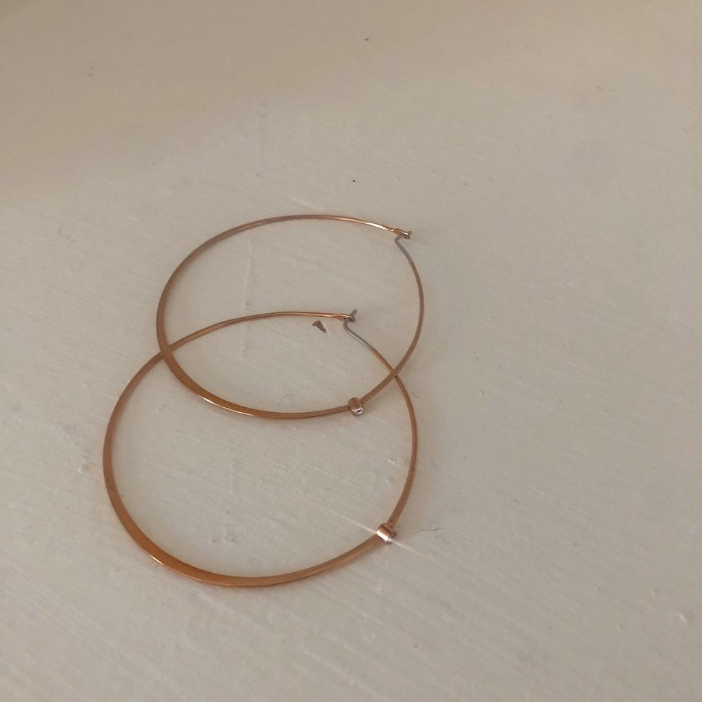 Henri Bendel- Rosegold Hoop